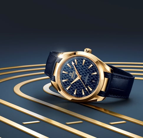 OMEGA Goes for Gold with a new Seamaster Aqua Terra Tokyo 2020