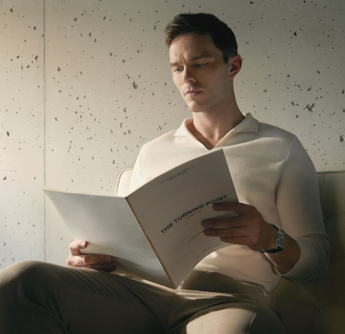 Jaeger-LeCoultre presents a new film 'The Turning Point' with Nicholas Hoult, capturing the essence of the Reverso