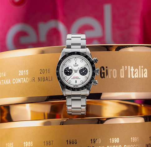 A pedalling partnership: Tudor joins the Giro D’Italia as official timekeeper