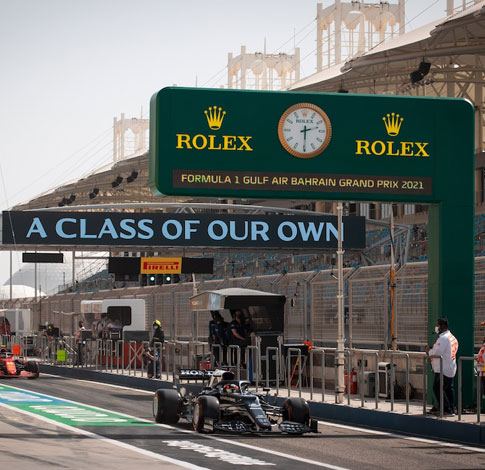 Rolex continues its support of formula 1® as 2021 season starts this weekend