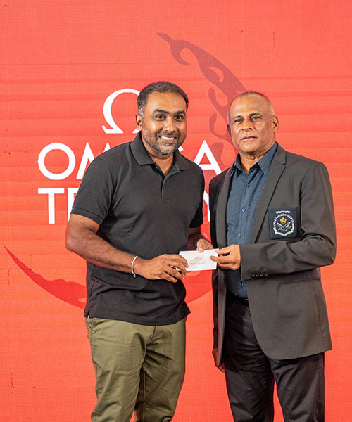The Omega Trophy Returns to the Colombo Golf Club